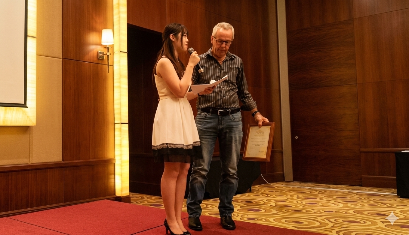 PROMS Lifetime Achievement Award presented to Professor WANG Wen Chung